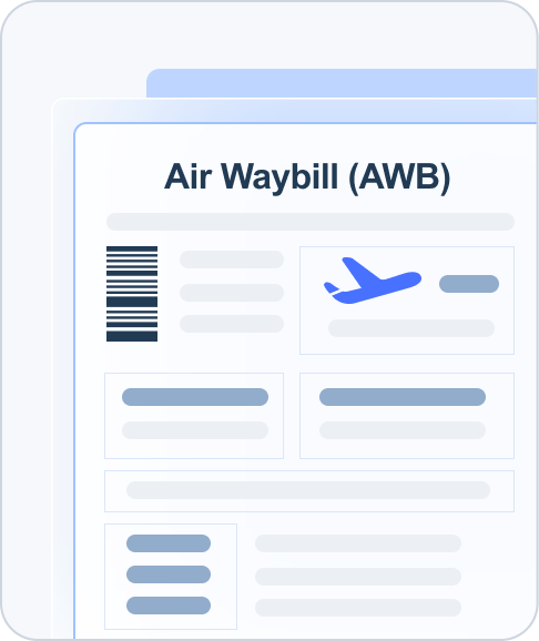 Air Waybill OCR model